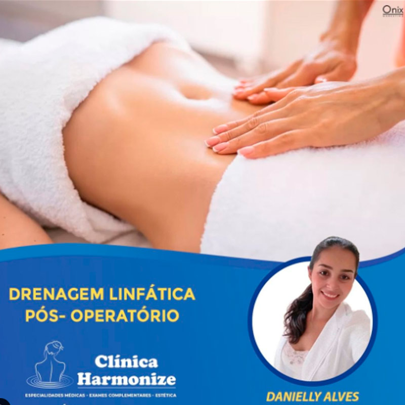 Drenagem linfática pós cirúrgica
